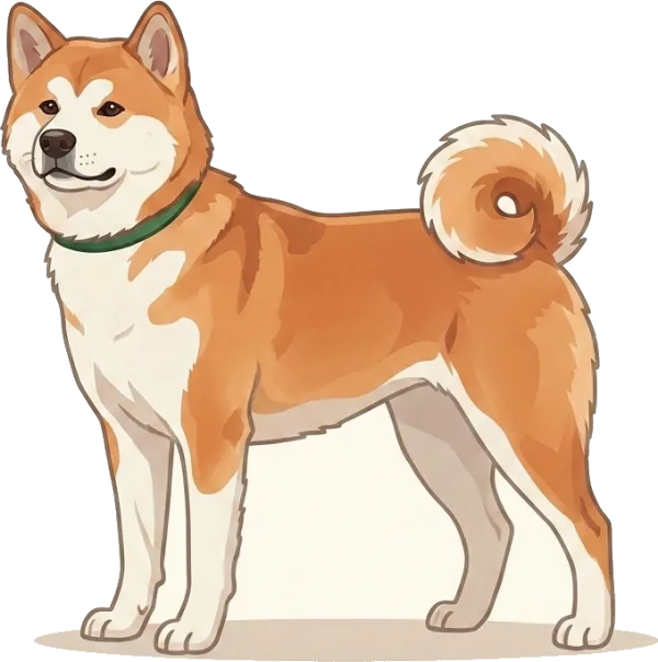 Illustration: Hundefutter Akita: Zinkversorgung · futter.de