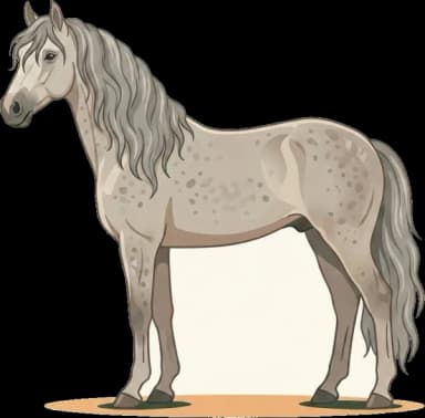 Pferdefutter Andalusier: EMS