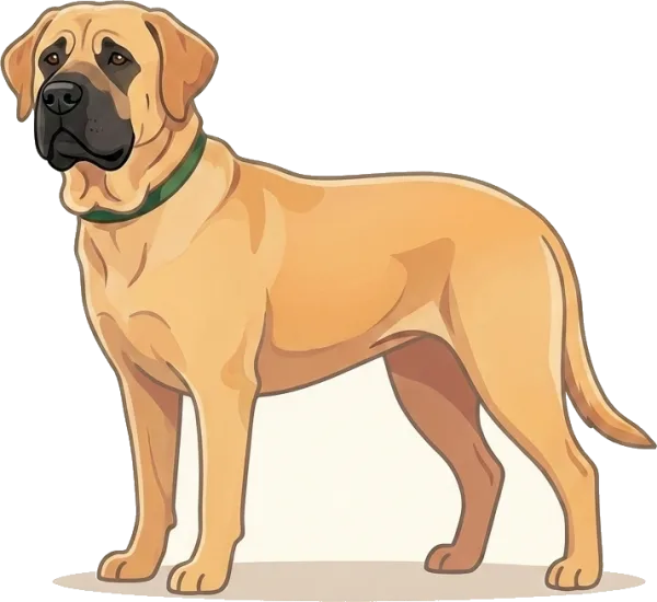 Illustration: Hundefutter für Broholmer: Wachstum