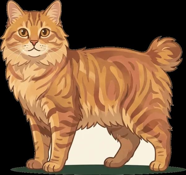 Illustration: Katzenfutter für Cymric: Wirbelsäule