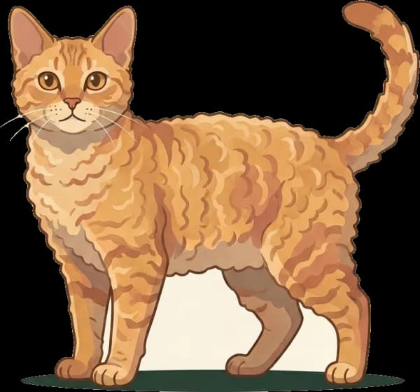 Illustration: Katzenfutter für German Rex: Energie