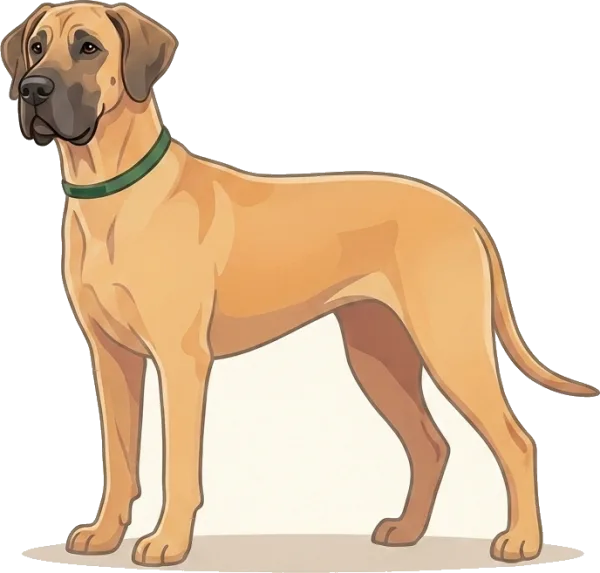 Illustration: Hundefutter Deutsche Dogge: Magendrehung