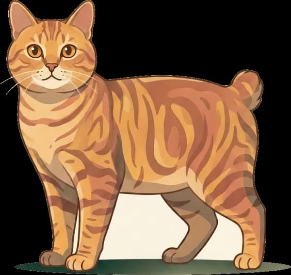 Illustration: Katzenfutter Manx: Harnwege & HCM