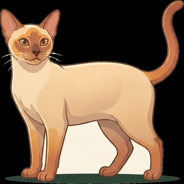 Illustration: Katzenfutter für Modern Siamese