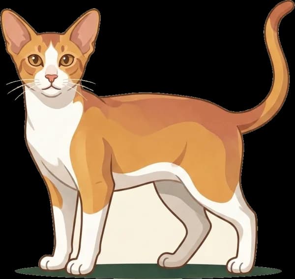 Illustration: Katzenfutter für Oriental Bicolour: Muskel