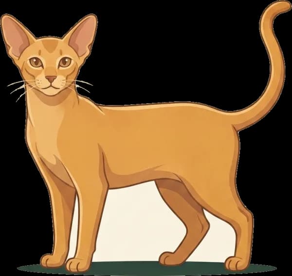 Illustration: Katzenfutter Oriental Kurzhaar: Aktivität
