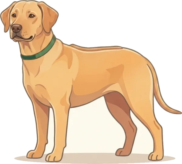 Illustration: Hundefutter Rhodesian Ridgeback