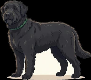 Hundefutter Russian Black Terrier: Masse