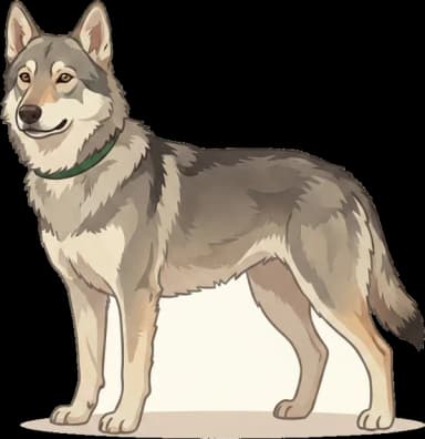 Hundefutter Saarloos Wolfhond: Fellwechsel