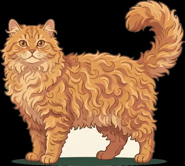 Illustration: Katzenfutter für Selkirk Rex: Herzschutz