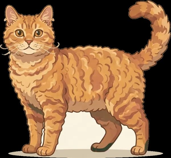 Illustration: Katzenfutter Selkirk Rex: PKD-Vorsorge