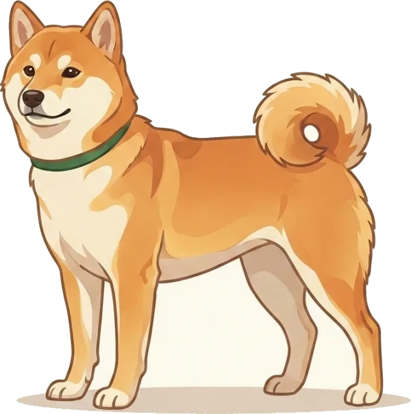 Illustration: Hundefutter Shiba: Hautgesundheit · futter.de